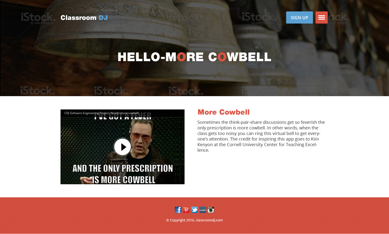 Web Design by the-lion-king for ClassroomDJ.com | Design #10110249