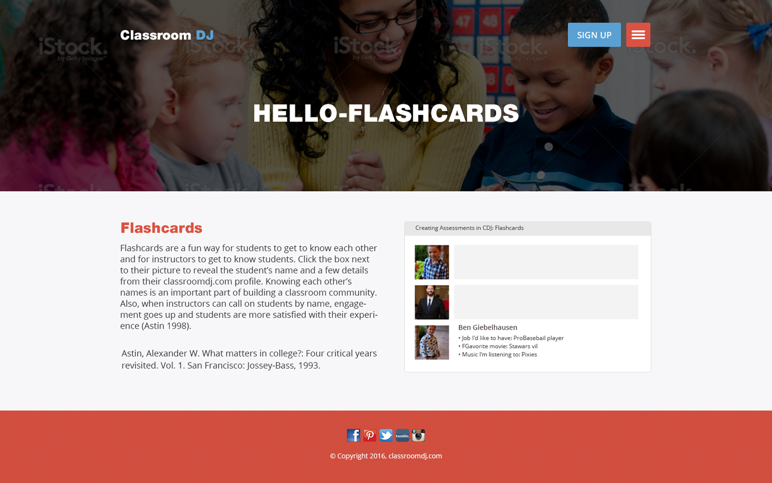 Web Design by the-lion-king for ClassroomDJ.com | Design #10110265