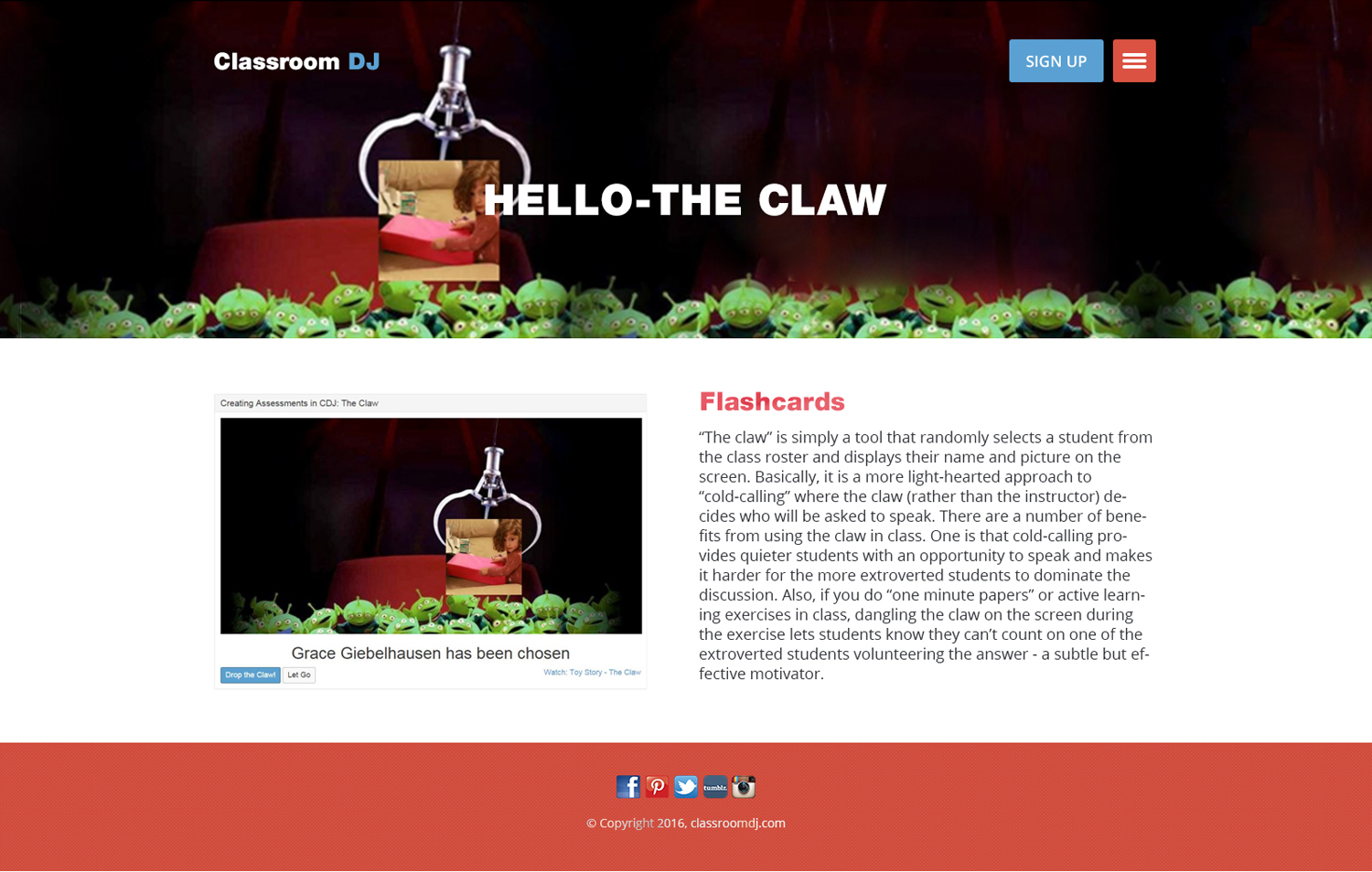 Web Design by the-lion-king for ClassroomDJ.com | Design #10110286