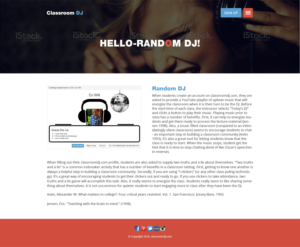 Diseño Web por the-lion-king para ClassroomDJ.com | Diseño: #10110321