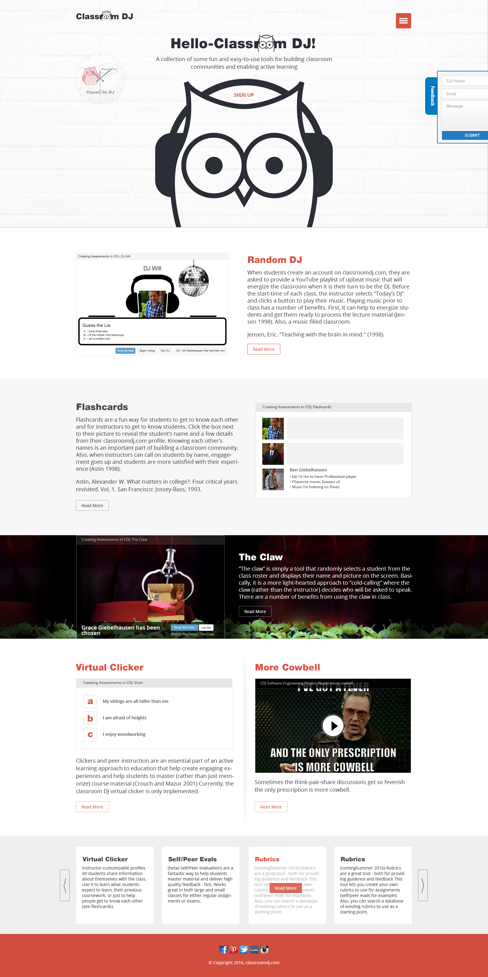 Diseño Web por the-lion-king para ClassroomDJ.com | Diseño #9911972