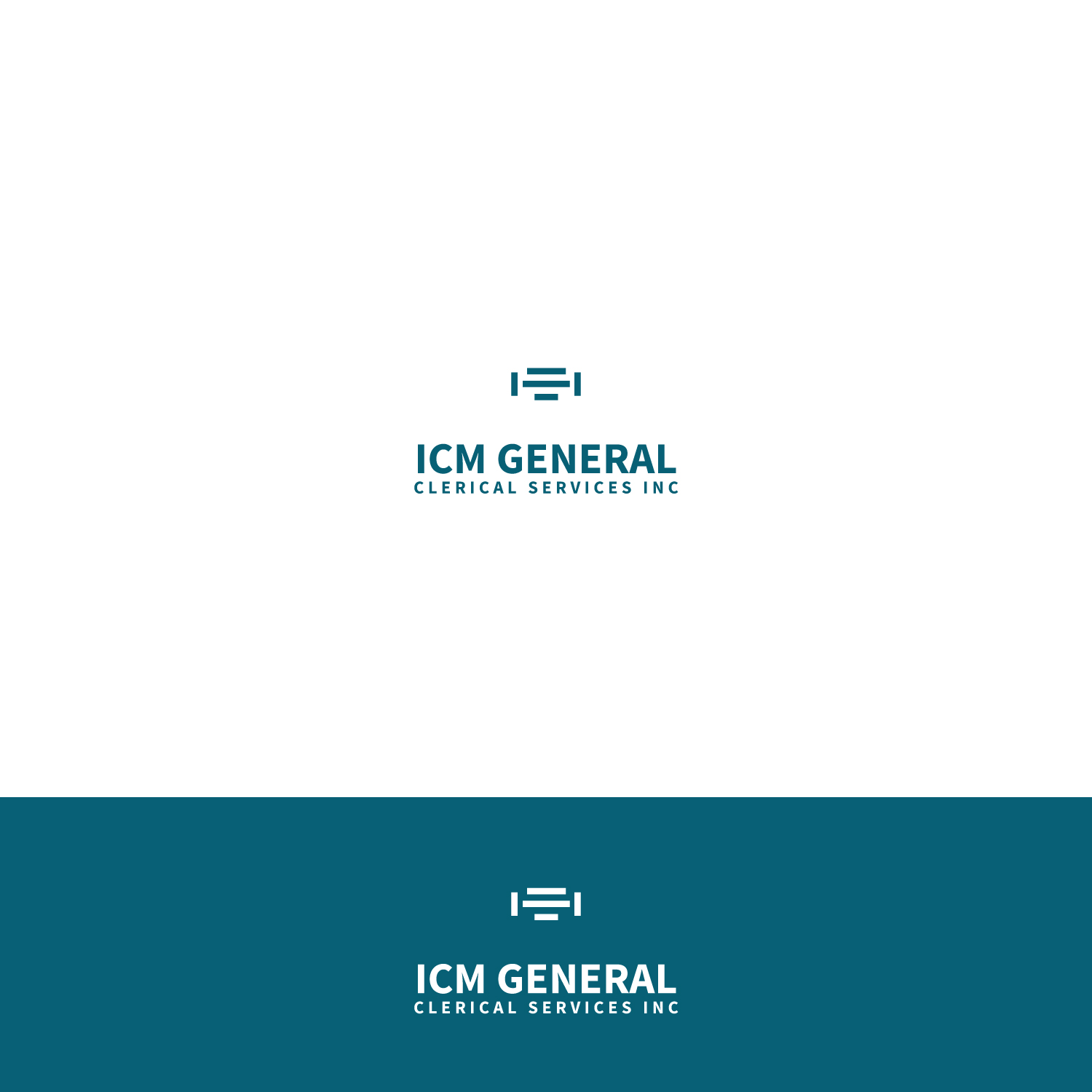 Logo Design by choni for ICM GENERAL CLERICAL SERVICES LLC | Design #10107630