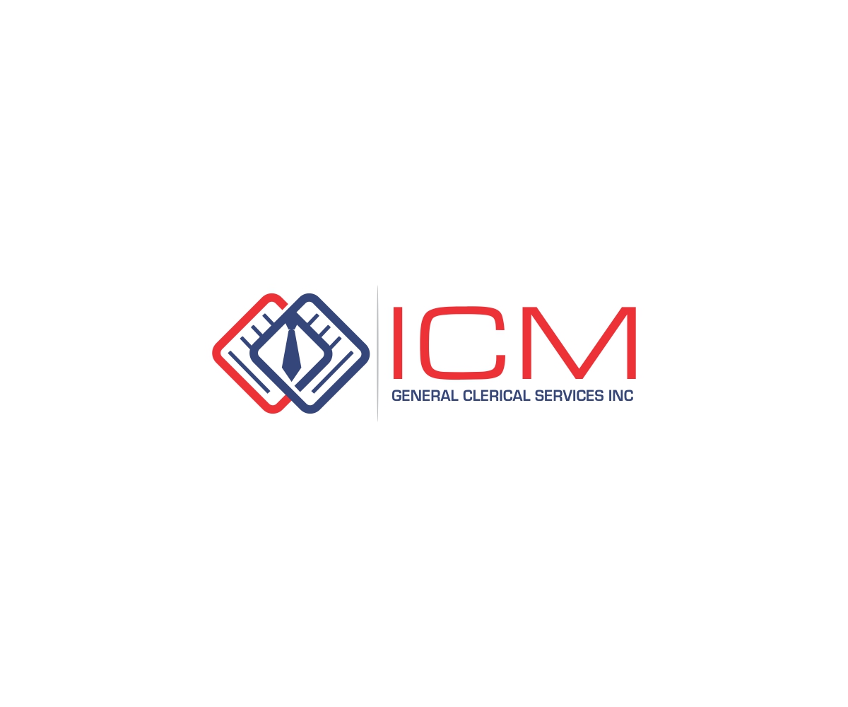 Logo Design by Omee63 for ICM GENERAL CLERICAL SERVICES LLC | Design #9910452