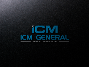 Logo Design by logomaster24 for ICM GENERAL CLERICAL SERVICES LLC | Design: #9996479