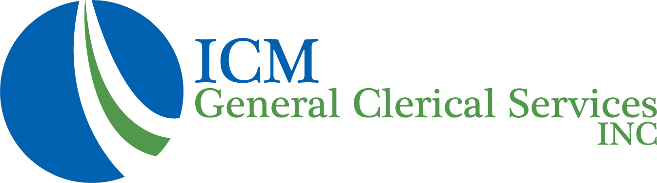 Logo Design by englishjohny89 for ICM GENERAL CLERICAL SERVICES LLC | Design #10112085