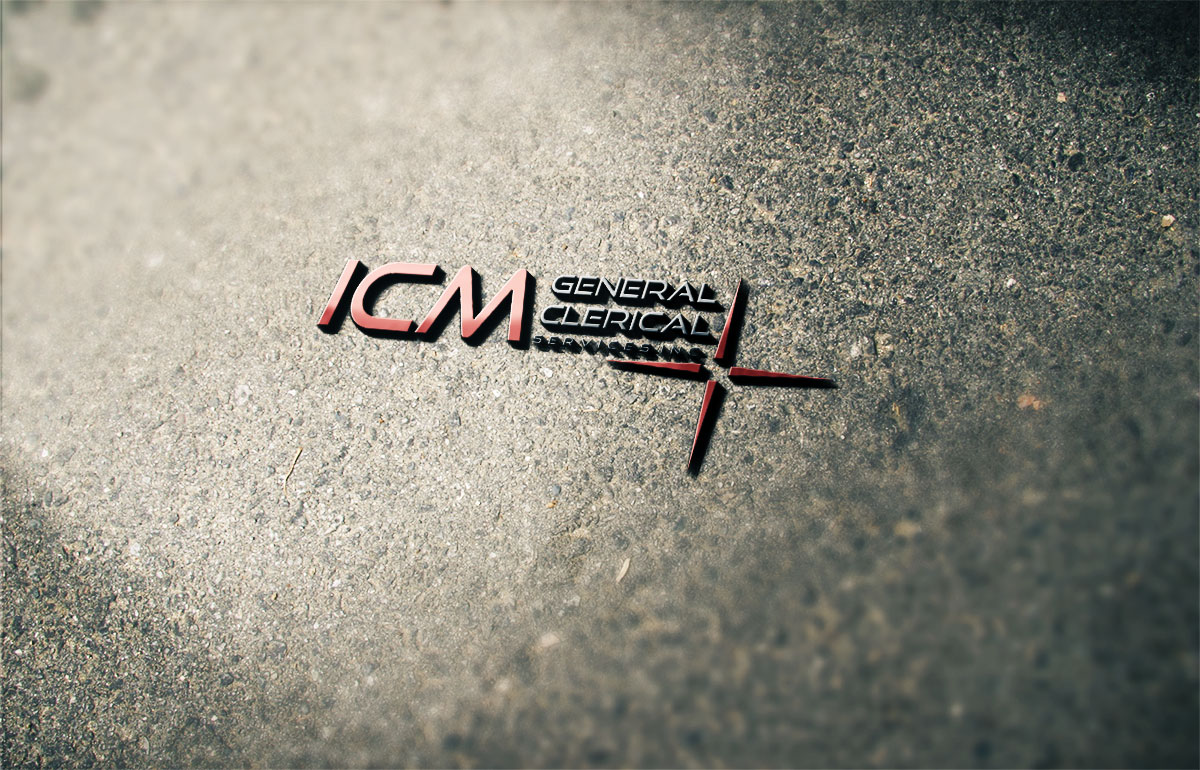 Logo Design by Atec for ICM GENERAL CLERICAL SERVICES LLC | Design #9912038