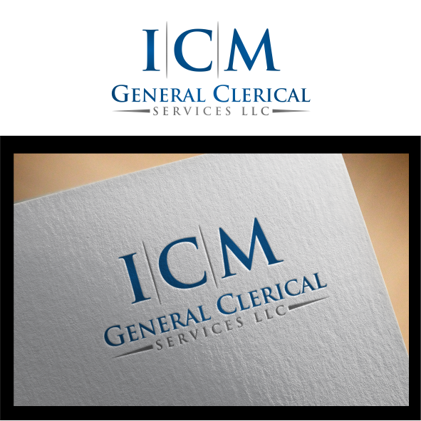 Logo Design by pringlebermudez23 for ICM GENERAL CLERICAL SERVICES LLC | Design #10113619
