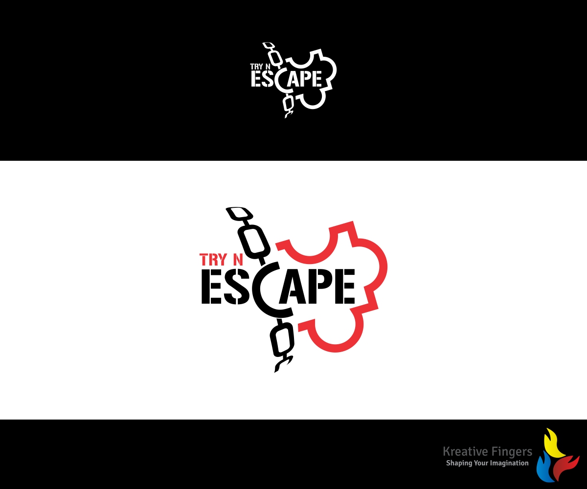 Logo Design by Kreative Fingers for Try-n-Escape.com | Design #9924900
