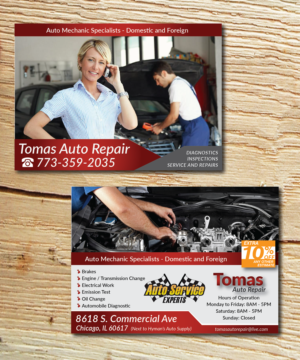 Tomas Auto Repair - Flyer Design | Design de Flyer par Alexandar