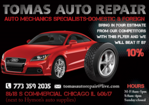 Design de Flyer par leuchi pour Tomas Auto Repair | Design #9920058