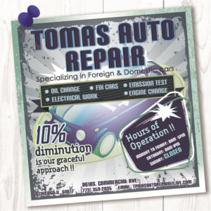 Design de Flyer par tanusreee278 pour Tomas Auto Repair | Design #9931149