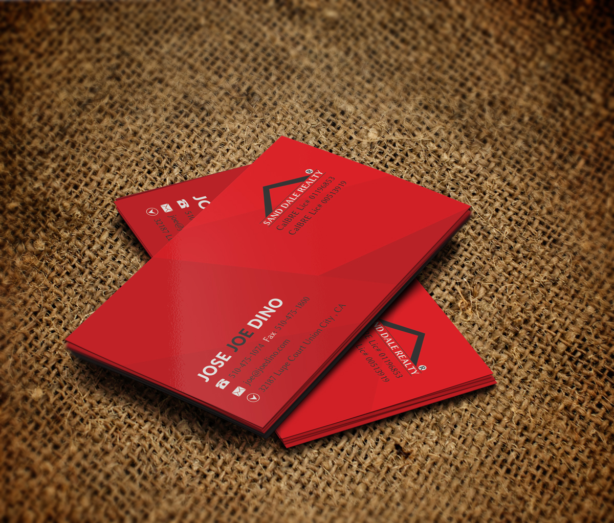 Business Card Design by JK18 for SAND DALE REALTY | Design #9930127