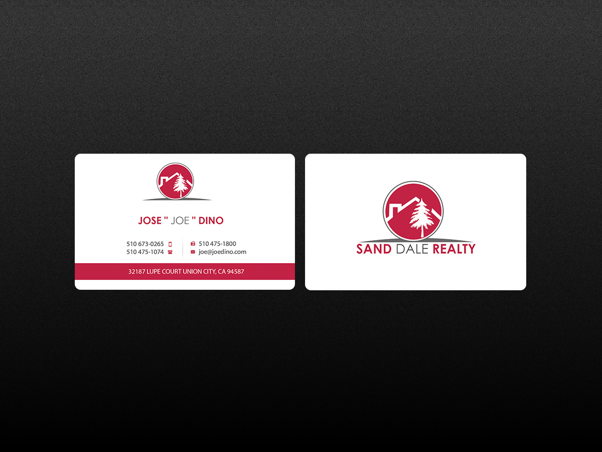Business Card Design by Creations Box 2015 for SAND DALE REALTY | Design #9925732