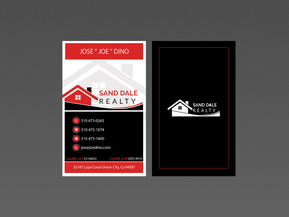 Business Card Design by Creations Box 2015 for SAND DALE REALTY | Design #9925744