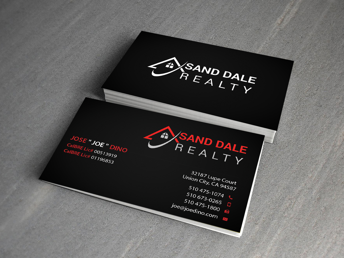 Business Card Design by Creations Box 2015 for SAND DALE REALTY | Design #9938797