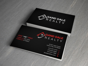 Business Card Design by Creations Box 2015 for SAND DALE REALTY | Design: #9938797