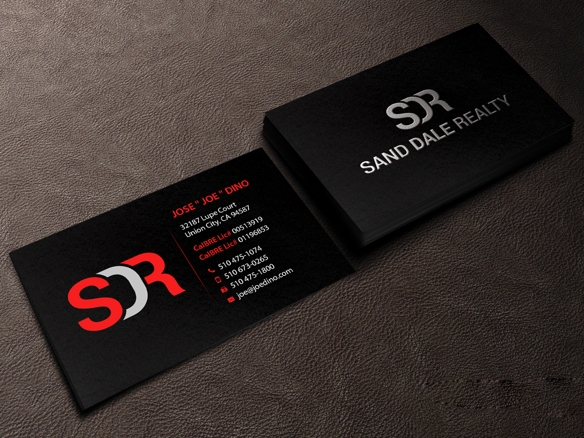 Business Card Design by Creations Box 2015 for SAND DALE REALTY | Design #9938798