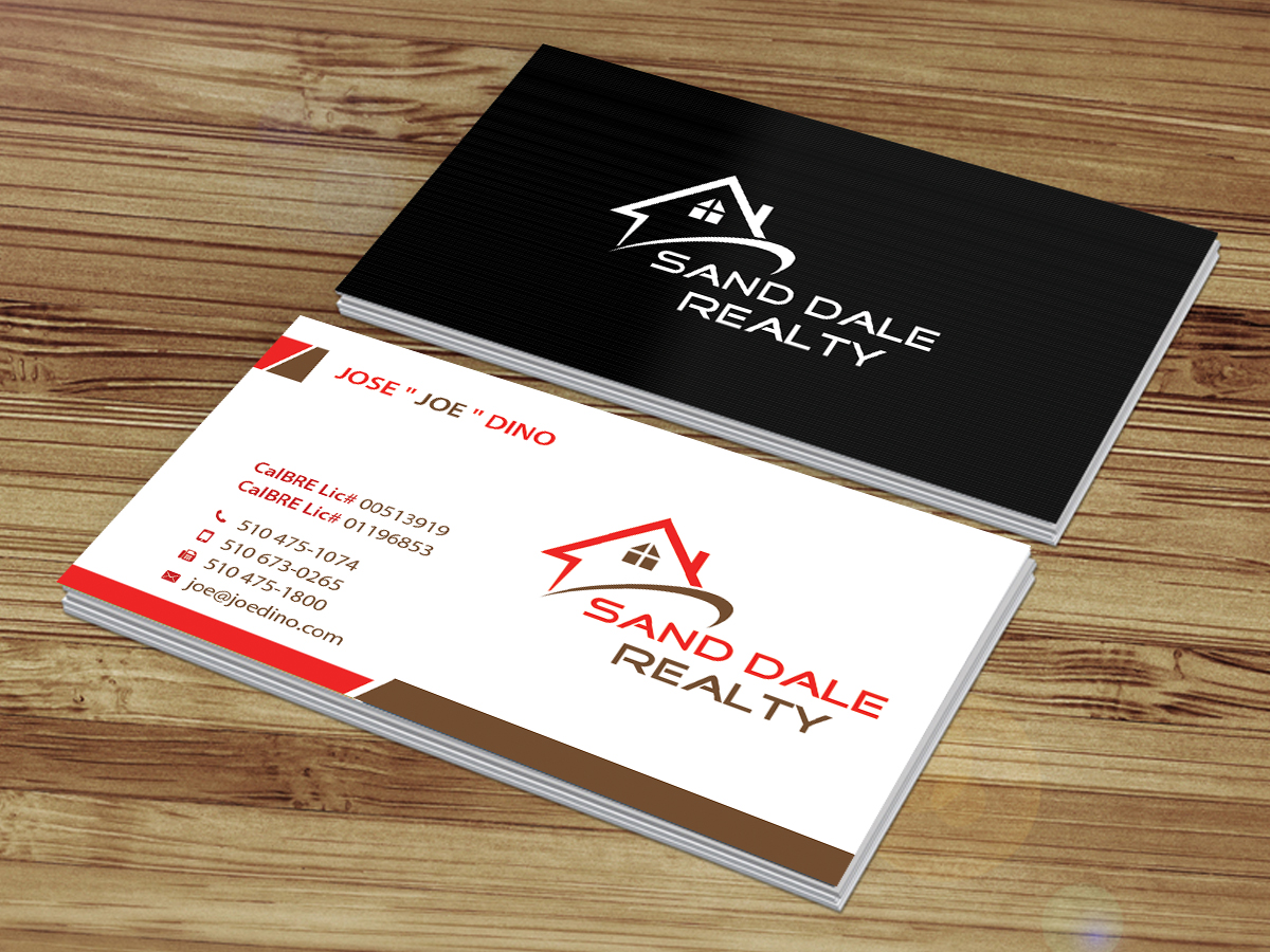 Business Card Design by Creations Box 2015 for SAND DALE REALTY | Design #9938799