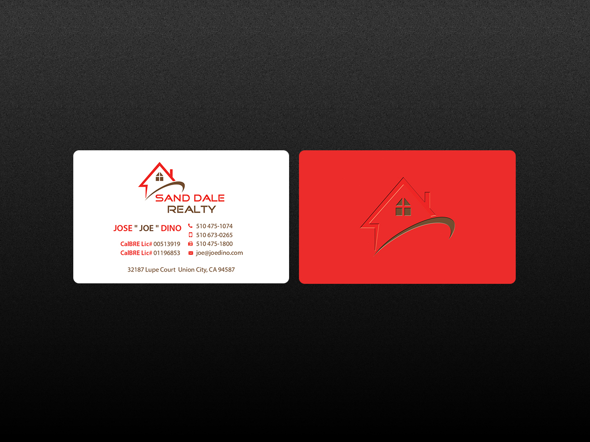 Business Card Design by Creations Box 2015 for SAND DALE REALTY | Design #9938801