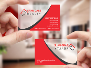 Business Card Design by Creations Box 2015 for SAND DALE REALTY | Design: #9938804