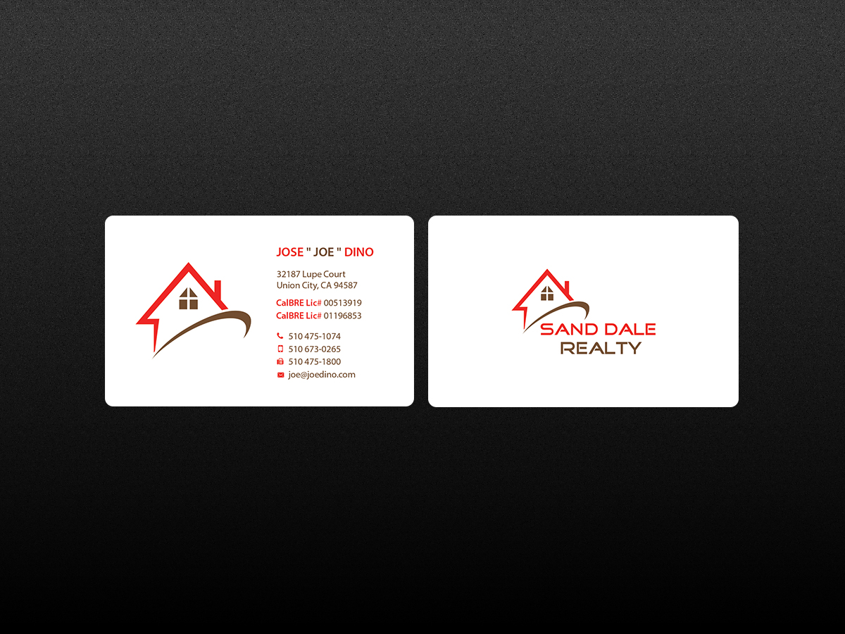 Business Card Design by Creations Box 2015 for SAND DALE REALTY | Design #9938805