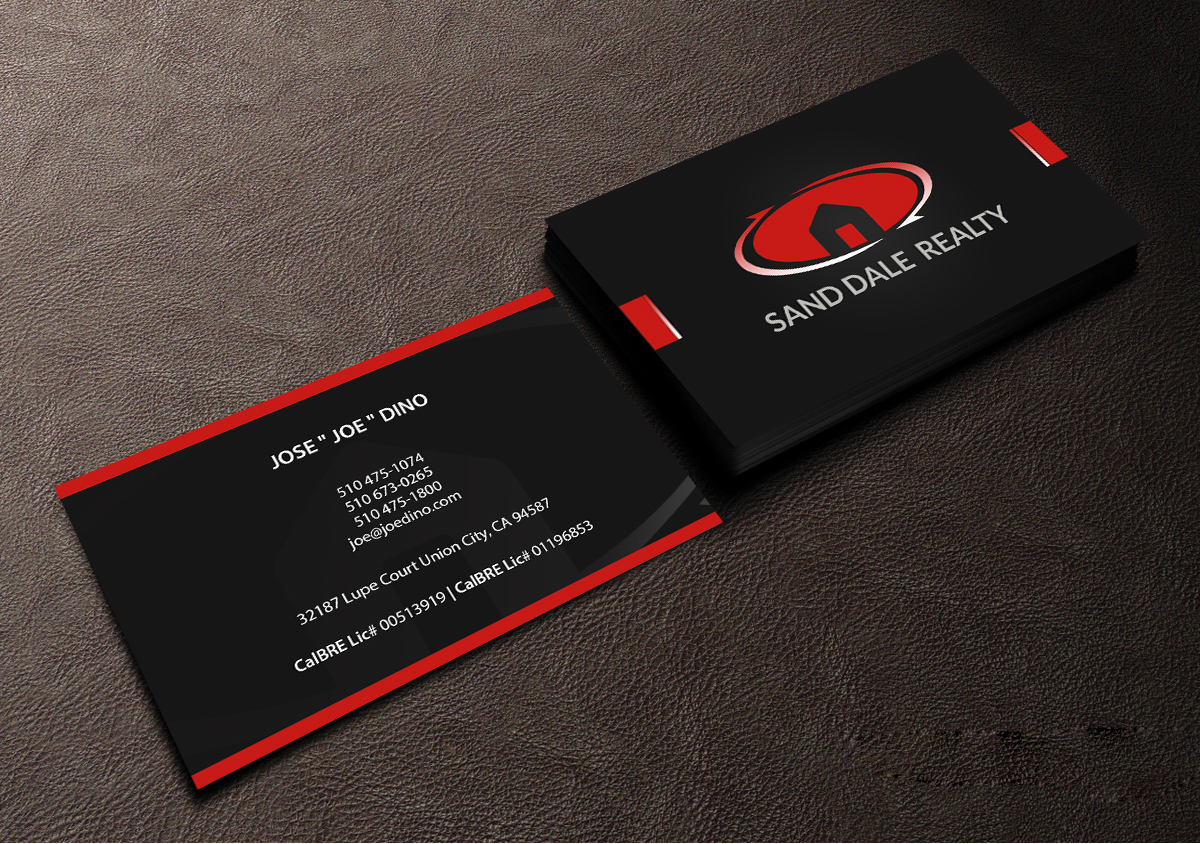 Visitenkarten-Design von Creations Box 2015 für SAND DALE REALTY | Design #9938810