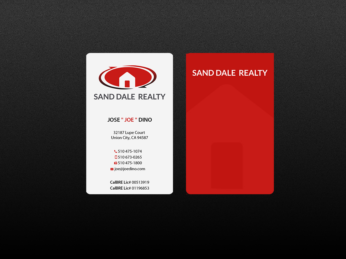 Visitenkarten-Design von Creations Box 2015 für SAND DALE REALTY | Design #9938811