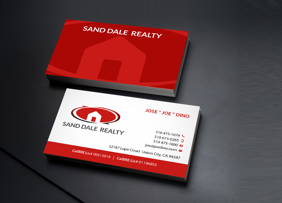 Visitenkarten-Design von Creations Box 2015 für SAND DALE REALTY | Design #9938814