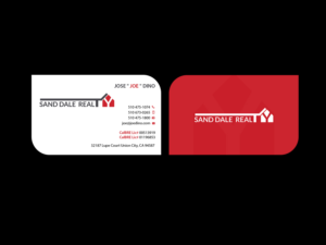 Business Card Design by Creations Box 2015 for SAND DALE REALTY | Design: #9938817