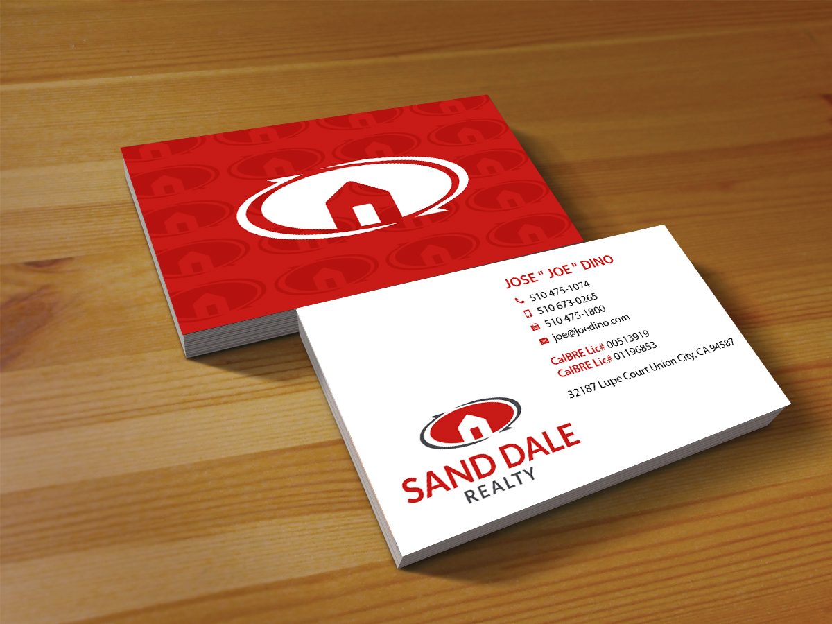 Visitenkarten-Design von Creations Box 2015 für SAND DALE REALTY | Design #9938820
