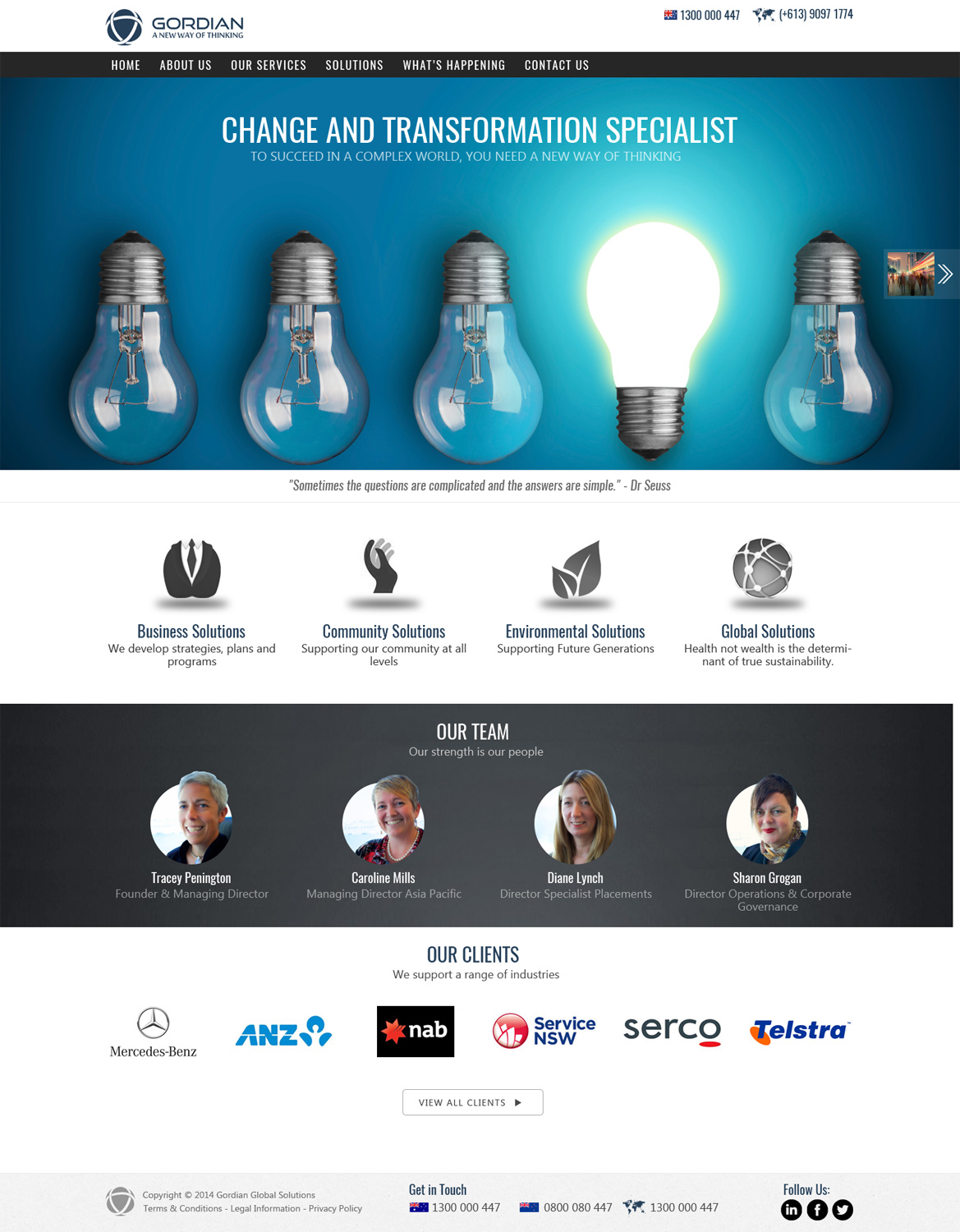 Web Design by MD for Gordian | Design #9967784