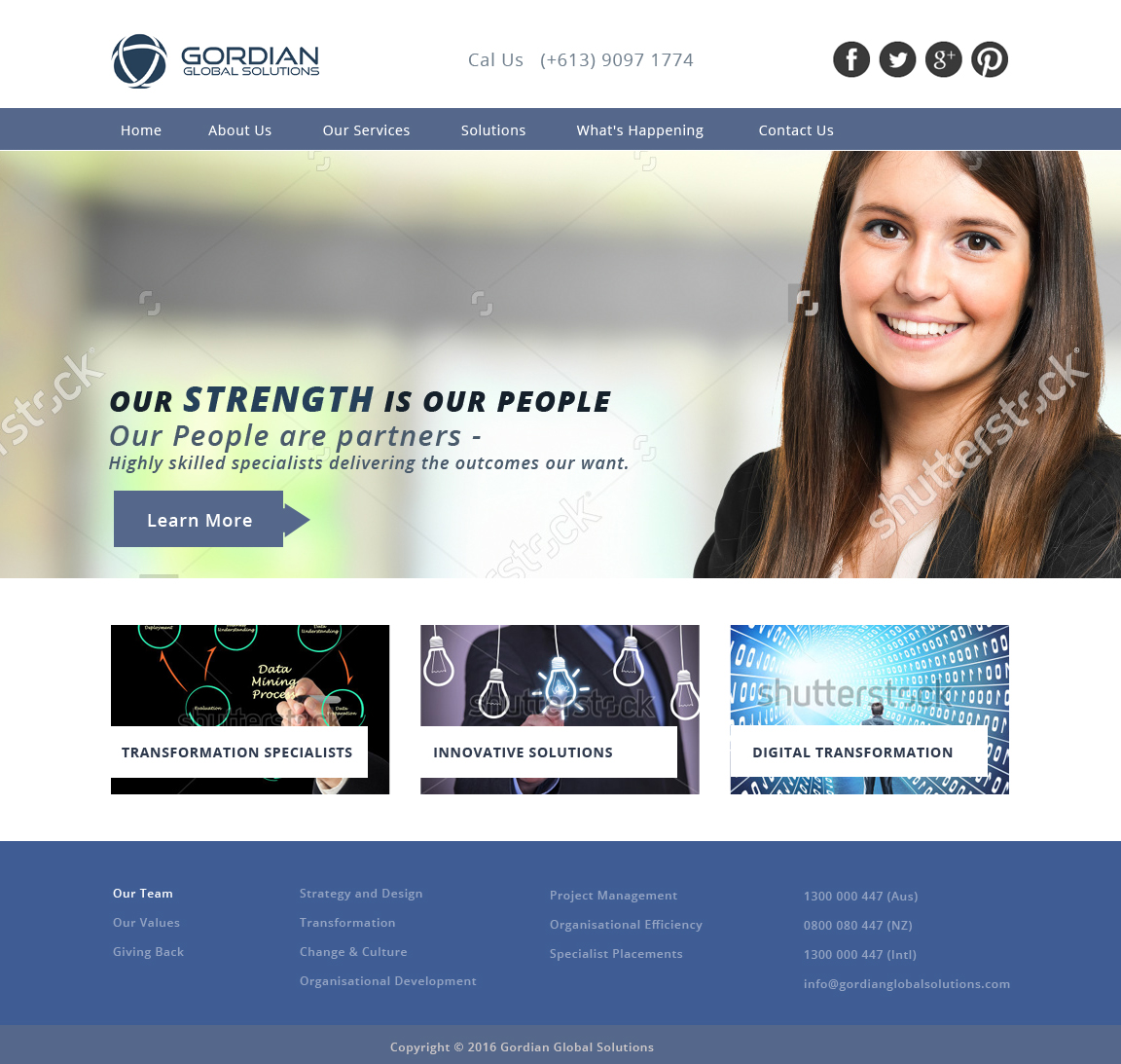 Web Design by GK for Gordian | Design #9909853