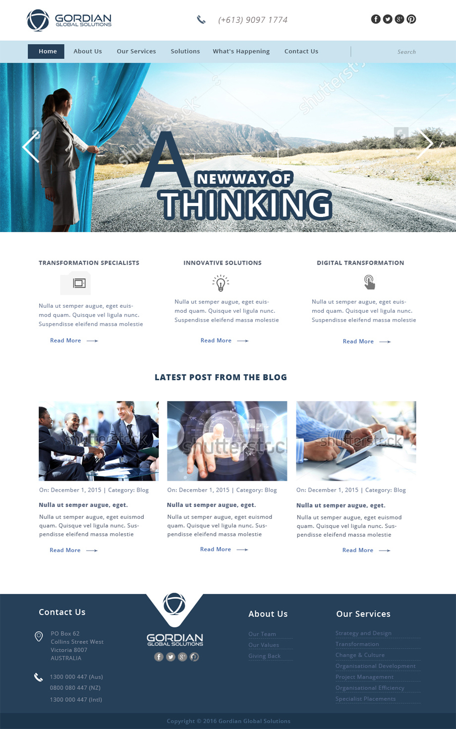 Web-Design von GK für Gordian | Design #9914112