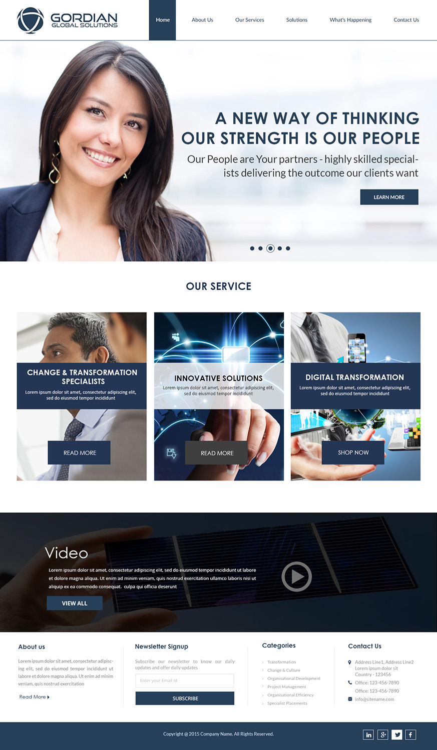 Web-Design von Creations Box 2015 für Gordian | Design #9914510