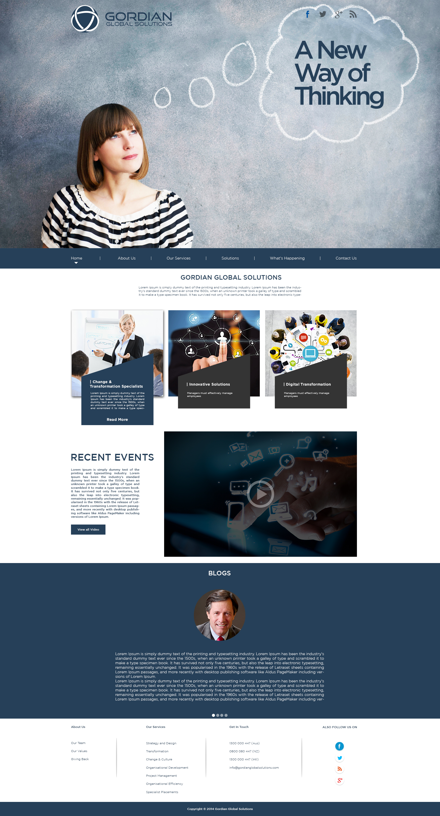 Web Design by Logo Xtudio for Gordian | Design #9946330