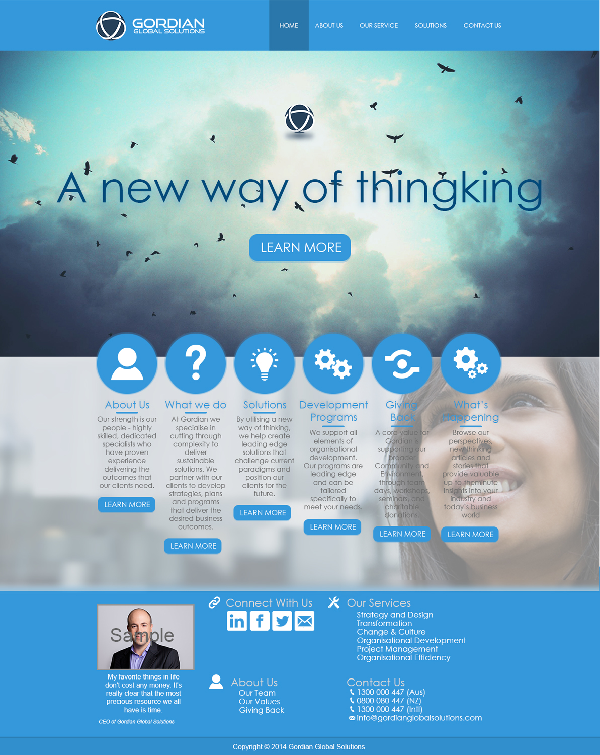 Diseño Web por RomyBoy para Gordian | Diseño #9956346