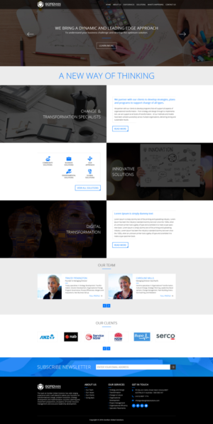 Web Design by WebDesk Solution for Gordian | Design #10077304