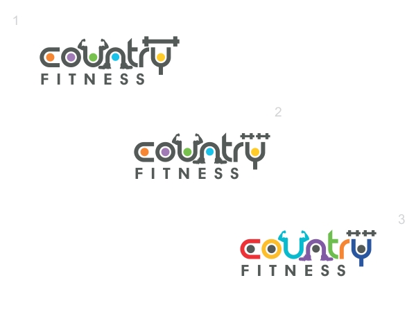 Logo Design by Ramaling Belkote for Country Fitness | Design #2137596