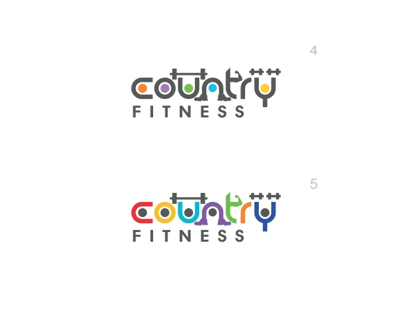 Logo-Design von Ramaling Belkote für Country Fitness | Design #2137608