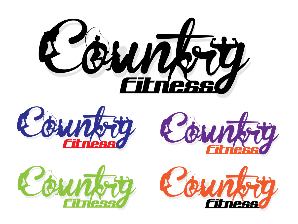 Logo-Design von Soula Vetter für Country Fitness | Design #2139053
