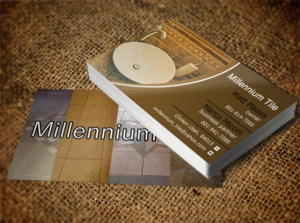 Design de Carte de Visite par Lanka Ama pour Millennium Tile LLC | Design : #9923121