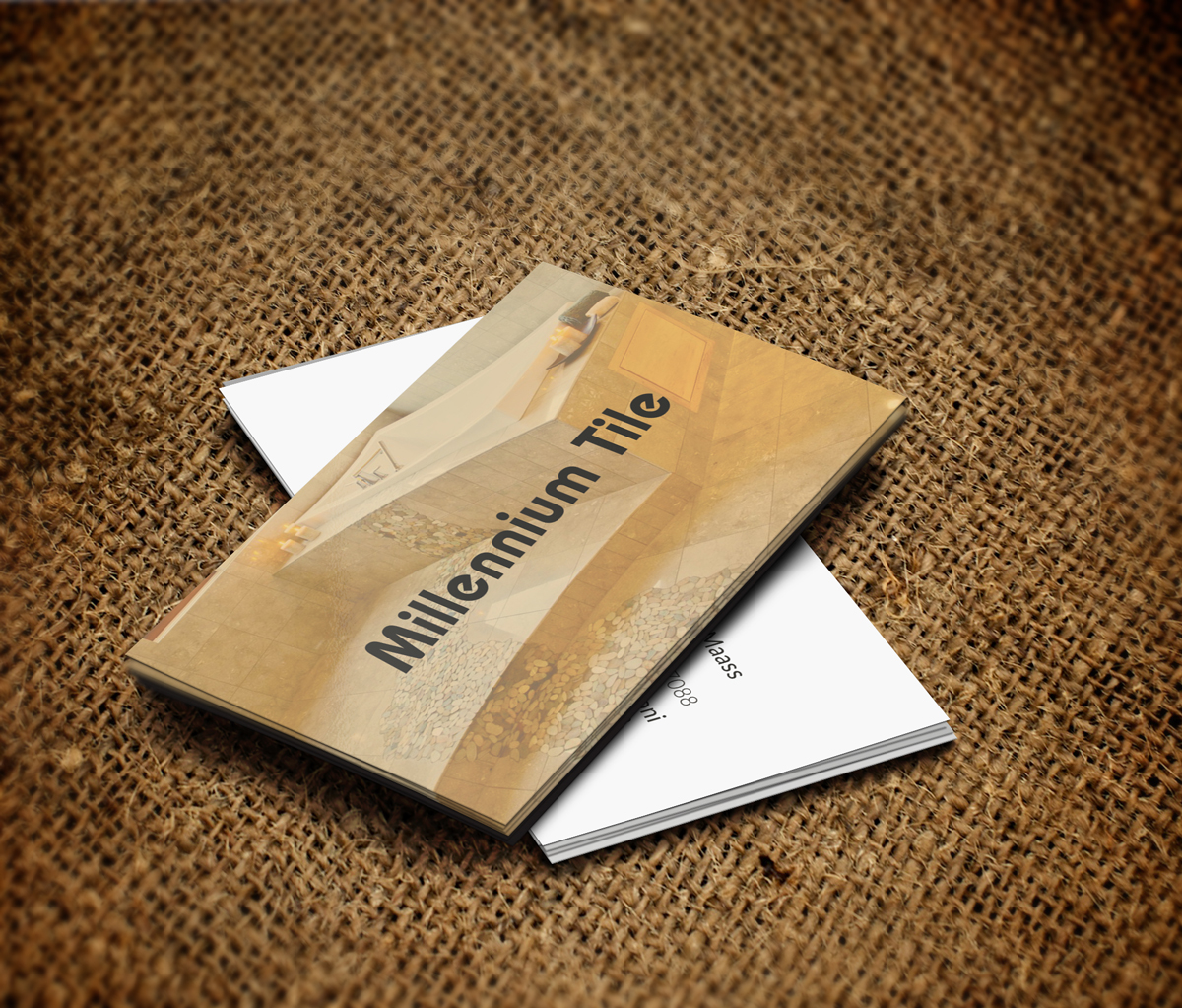 Design de Carte de Visite par JK18 pour Millennium Tile LLC | Design #9954272