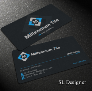 Design de Carte de Visite par SL Designer pour Millennium Tile LLC | Design : #9920532
