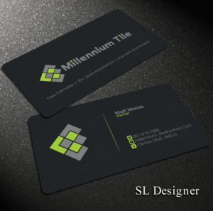 Design de Carte de Visite par SL Designer pour Millennium Tile LLC | Design : #9920533