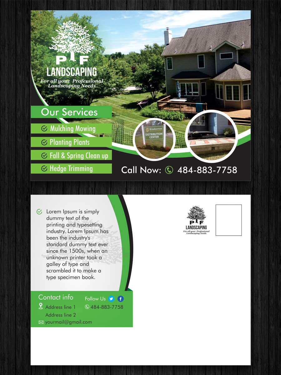 Design de Carte Postale par ecorokerz pour ce projet | Design #10381024