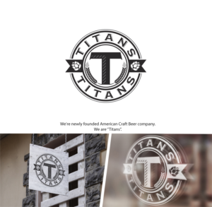 either T or Titans or no words is fine, too. | Logo Design by Barney Stinson