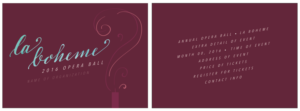 Opera Theatre Needs Invitation Design for Annual Ball | Grafik-Design von gates