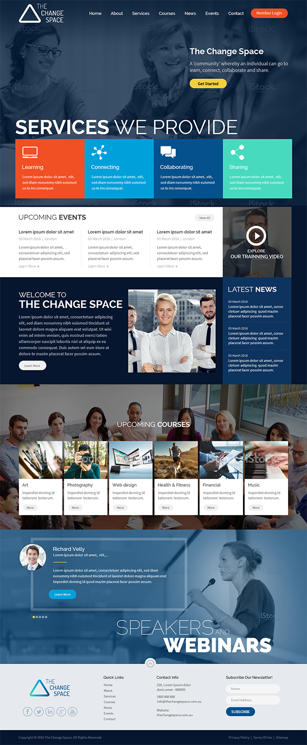 Web Design by RupalTechno for Gordian | Design #9950810