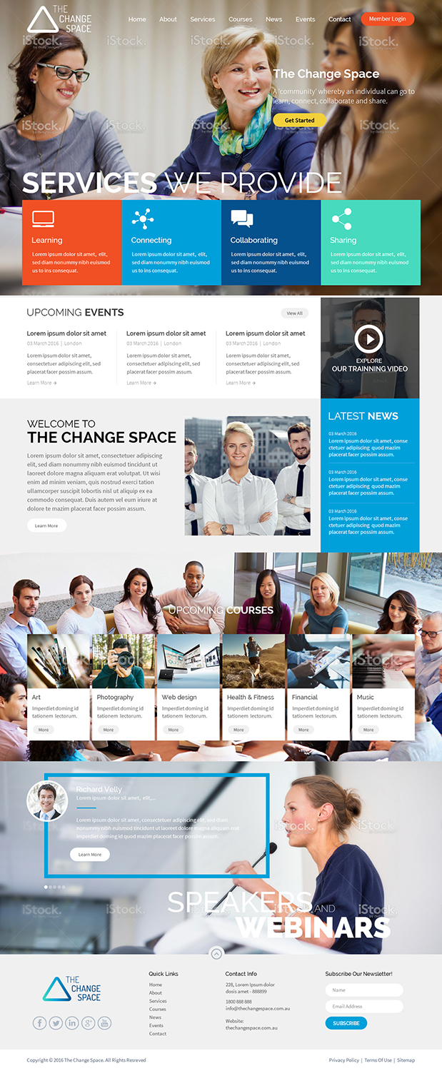 Web Design by RupalTechno for Gordian | Design #9998261