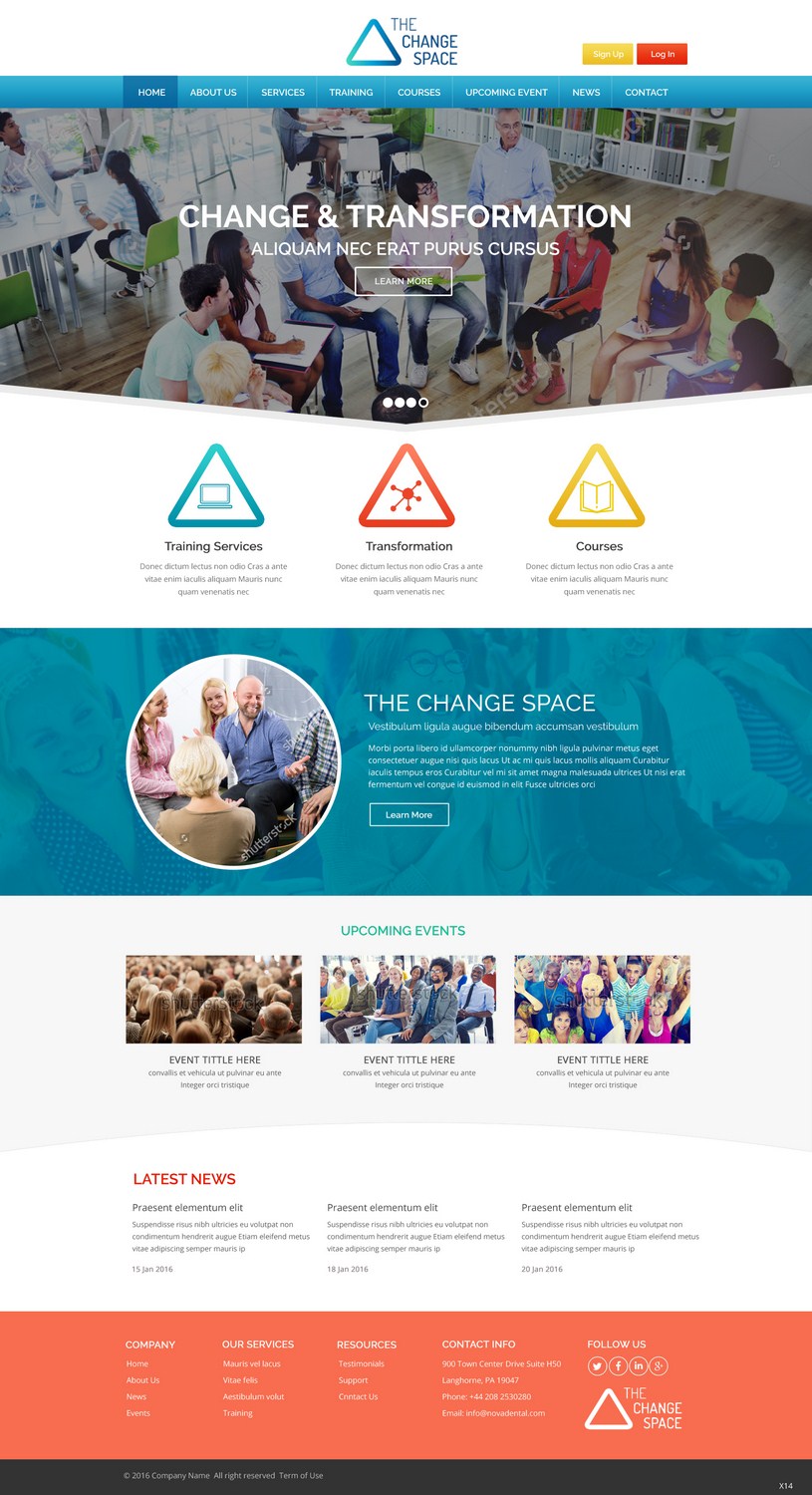 Web Design by pb for Gordian | Design #9912814